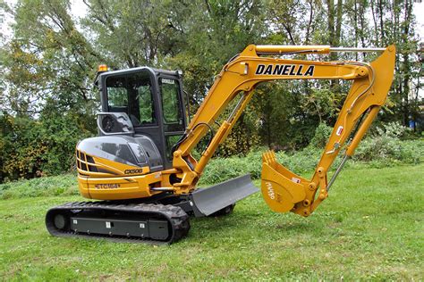 We rent backhoes and trackhoes. Mini Excavator | Danella Companies