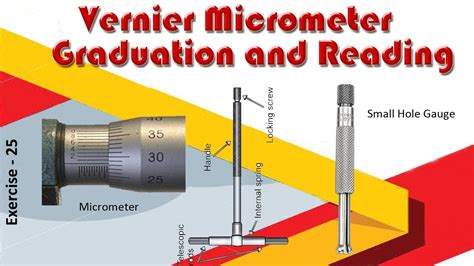 Vernier Micrometer Graduation And Reading Youtube