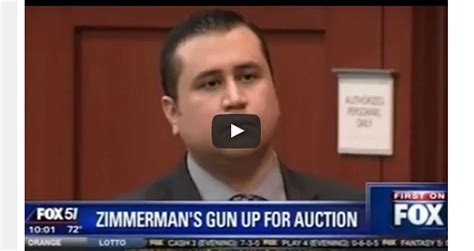 George Zimmerman Auctioning Gun That Killed Trayvon Martin