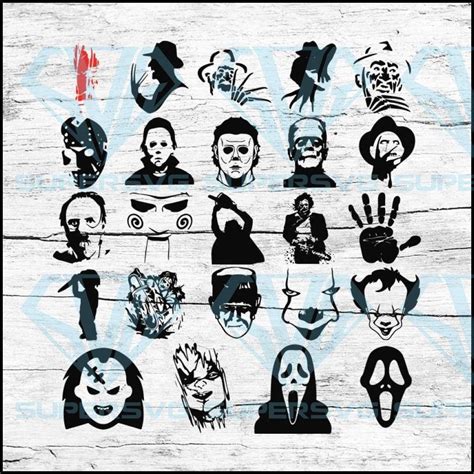 Download Horror Movie Characters SVG Free Free Crafter SVG File For Cricut