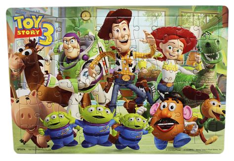 Disney Pixars Toy Story 3 Buzz Woody And The Gang Framed Kids Puzzle
