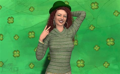 3d art freebie challenge march 2019 lady luck entries thread only daz 3d forums