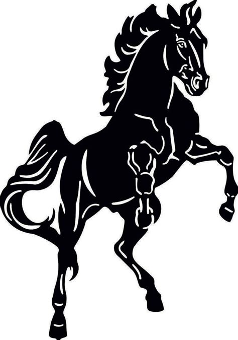 Svg File Dxf File Dxf Horse Dxf Files For Laser Dxf Files Etsy