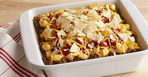 I always make something exact to the recipe the first time and then on the second add my own spin. 10 Best Velveeta Shells and Cheese with Ground Beef Recipes