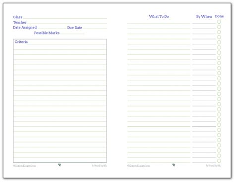 Getting Ready For Back To School Student Planner Printables Artofit