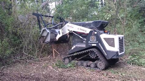 Fraser Earthworks Terex Forestry Machine Mulching Youtube