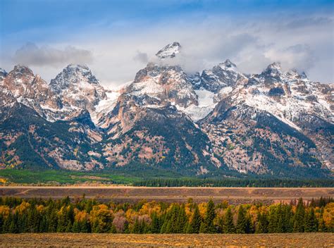 Grand Tetons National Park Autumn Colors Fall Foliage Dram Flickr