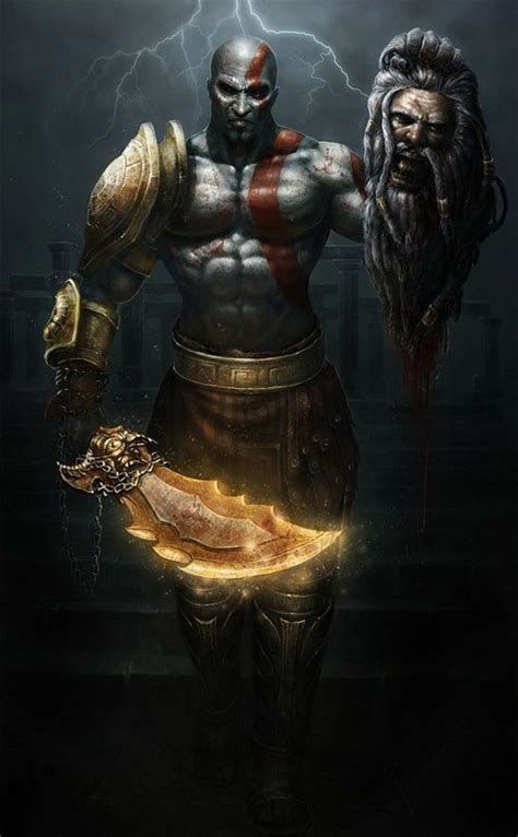 God Of War 22 Cool Kratos Artwork Collections God Of War Kratos God