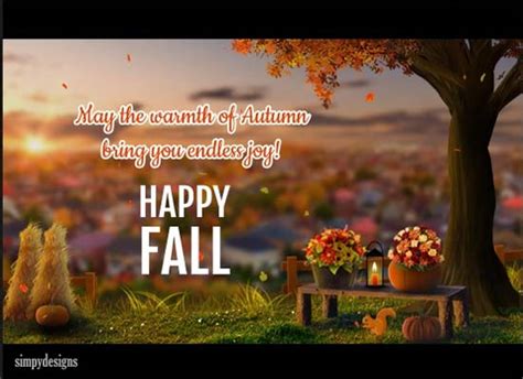 Warmth Of Autumn Happy Fall Free Happy Autumn Ecards Greeting Cards