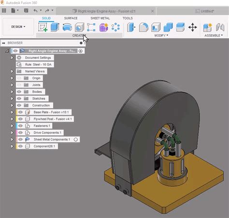 Autodesk Fusion 360 Assembly Campalernas