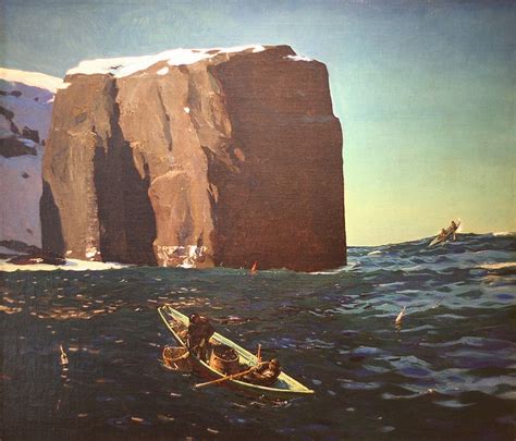 Rockwell Kent 1882 1971 Toilers On The Sea This Photo Does Not Do