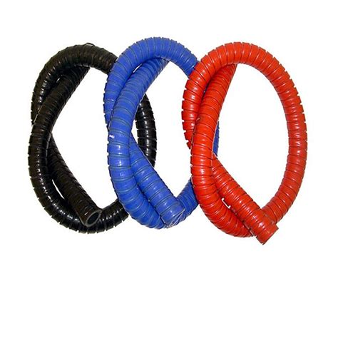 new silicone hose wire reinforced flexible hose silicon flex pipe rubber ebay