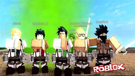 It has tons of features & gets weekly updates. Por La Humanidad Attack On Titan Roblox - Youtube Roblox ...