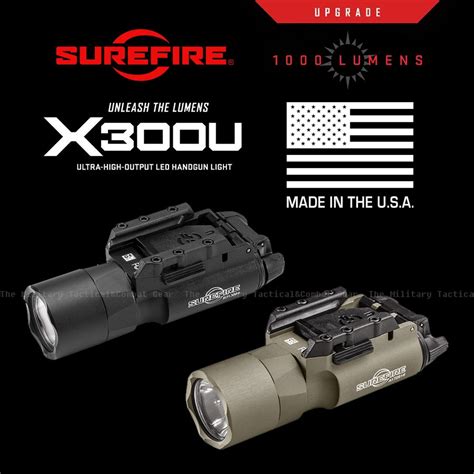 ไฟฉายSurefire X300 Ultra Made in USA Tactical Light แทคติคอล ไฟฉายแรง ...