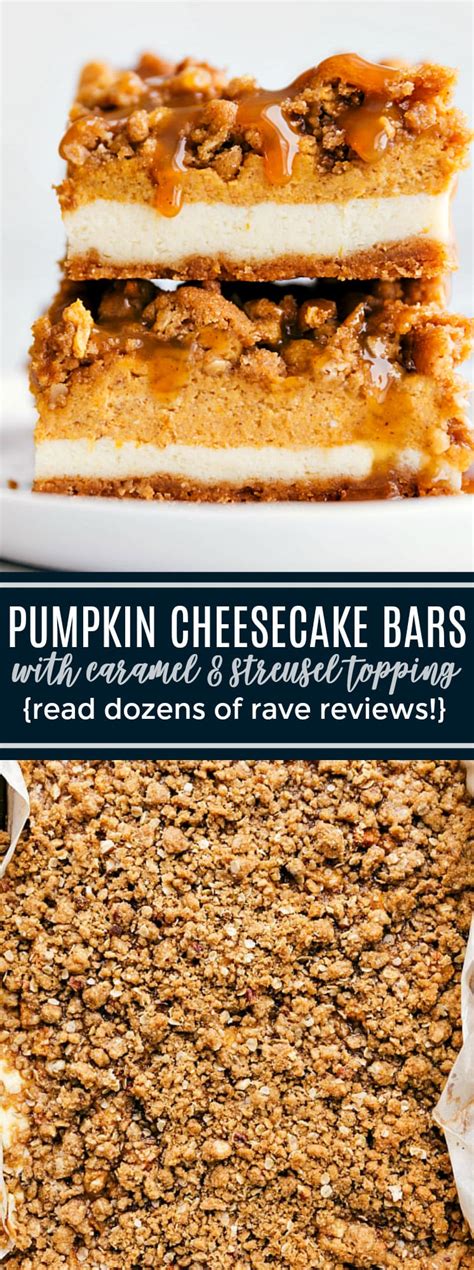 Pumpkin Cheesecake Bars With Video Chelseas Messy Apron
