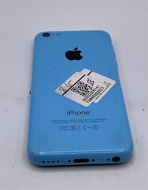 Iphone 5c 8g Blue In B Grade Condition Ag Ebay