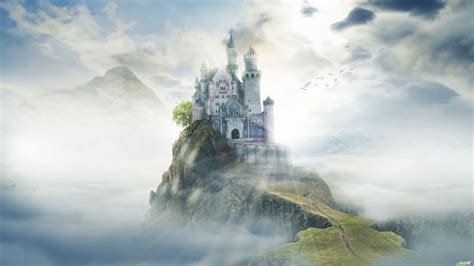 Photoshop Manipulation Tutorial Paradise Castle 포토샵 합성 강좌 파라다이스 캐슬