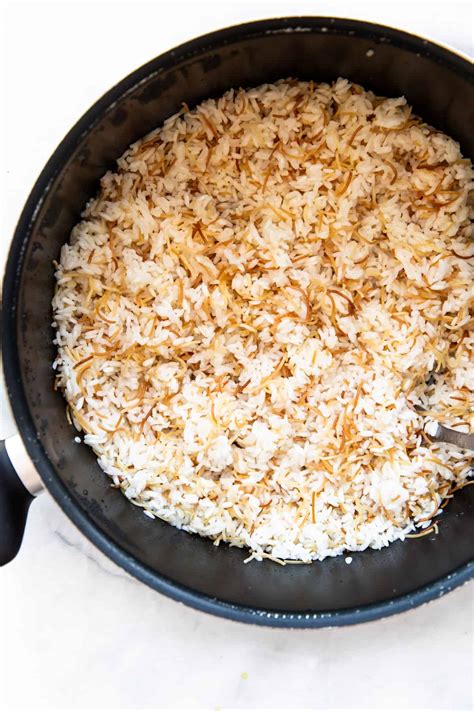 Egyptian Rice Every Little Crumb Foolproof Method For Fluffy Rice
