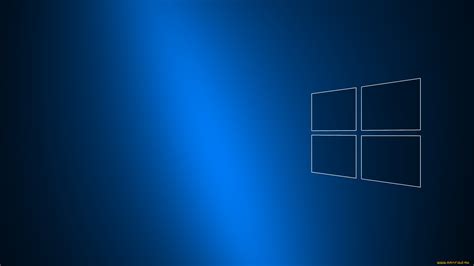 Скачать обои компьютеры Windows 10 логотип фон из раздела