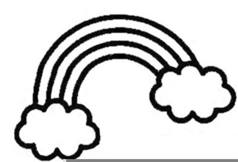 Rainbow Clipart Free Black And White Free Images At