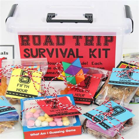 Road Trip Survival Kit Fun365
