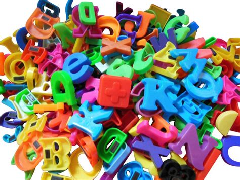 Muti Magnetic Letters Numbers And Shapes 190 Piece Lot