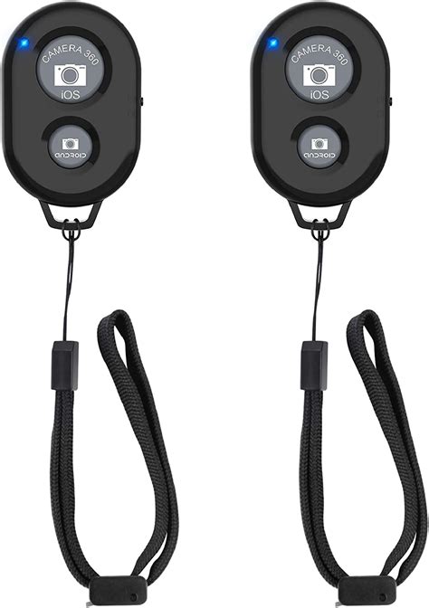 Wireless Camera Remote Shutter For Smartphones 2 Pack