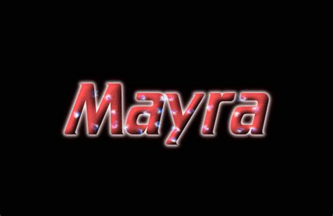 Mayra Logo Free Name Design Tool From Flaming Text
