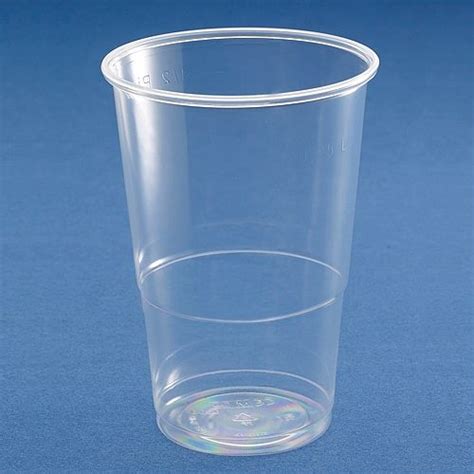 MyCafe Disposable Water Plastic Cups 7oz 200ml Clear Pack Of 1000