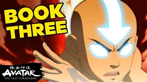 Aangs Journey In Book 3 Fire 🔥 Avatar The Last Airbender Youtube