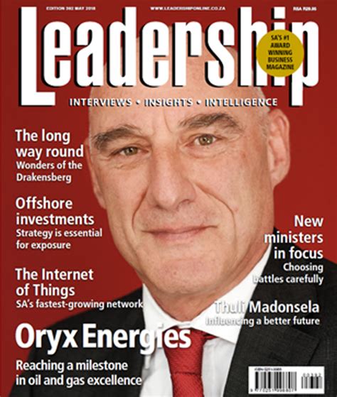 Leadership Magazine The Leadership Void René Carayol