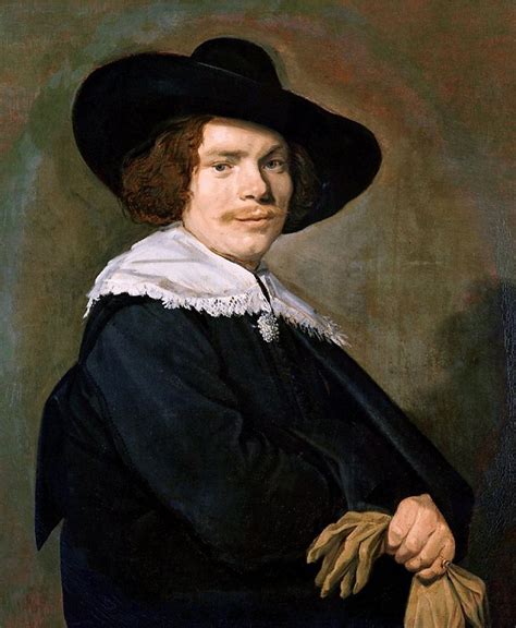 Portrait Of A Young Man 1638 Frans Hals Size 59x81 Cm Medium Oil