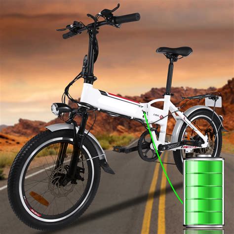 Foldable Electric Bike Adjustable Mountain Bicycle With Smart Lithium