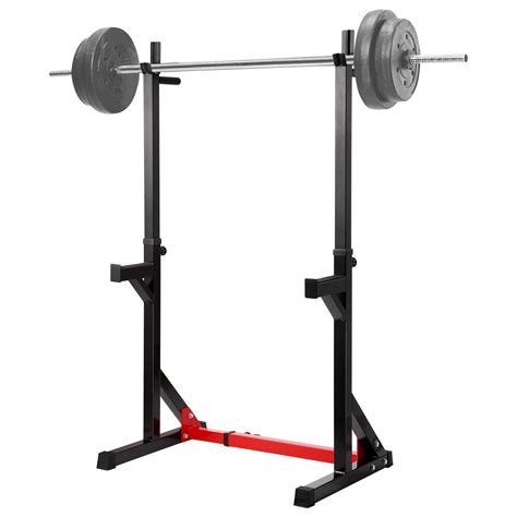 Buy Strength Power Weight Lifting Barbell Rack Adjustable Squat Rack
