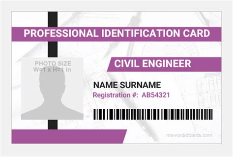 Engineer Id Card Templates