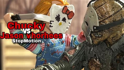Chucky Vs Jason Vhorhees Stopmotion Youtube