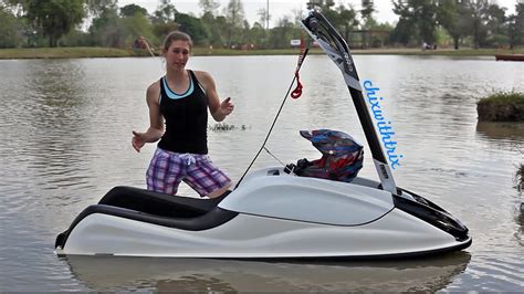 How To Ride A Stand Up Jet Ski Part 1 The Basics Youtube