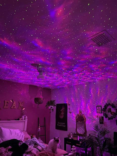 Starry Night Projector Neon Room Neon Bedroom Room Inspo