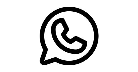Whatsapp Logo Free Vector Icon Iconbolt
