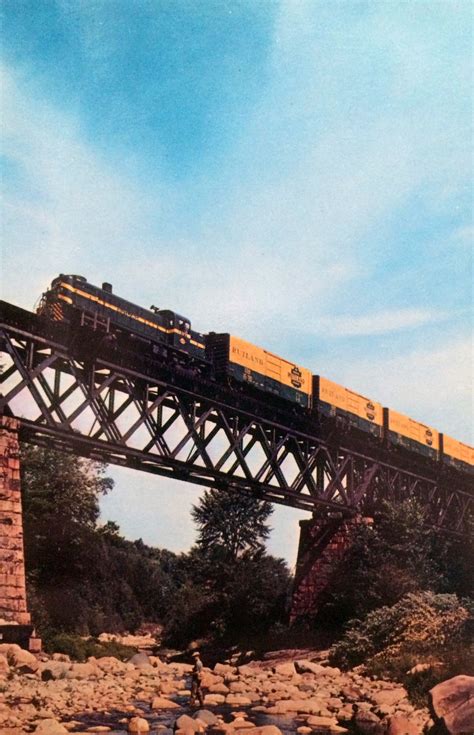 Rutland Railroad History Map Photos And More