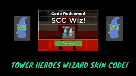 Codes grant special skins and items to the player. Tower Heroes Wizard Skin Code! - YouTube