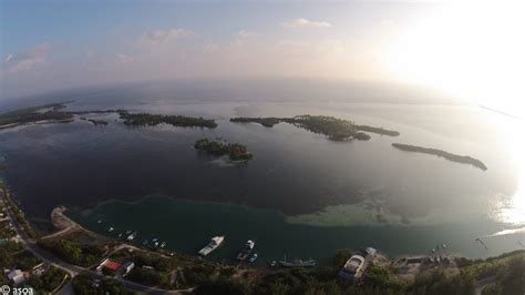 Aerial View Of Hithadhoo Addu City Maldives