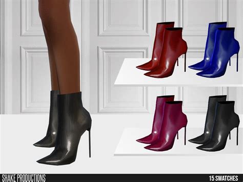 Shakeproductions 631 Boots Sims 4 Mods Clothes Free Clothes High