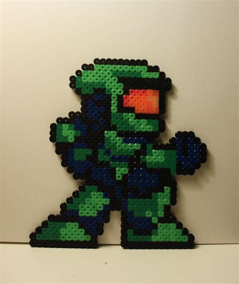 Master Chief Bead Sprite By Sk Studios On Deviantart Bead Sprite