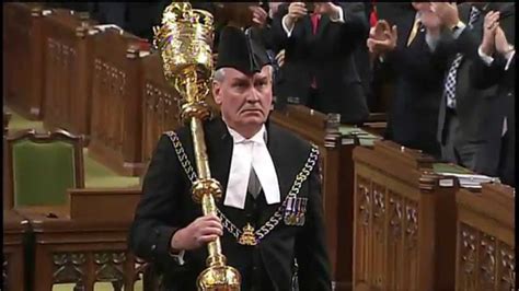 Emotional Sergeant At Arms Kevin Vickers Back In House Of Commons Youtube