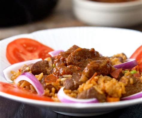 Jollof Rice Ghana Style Curious Cuisiniere