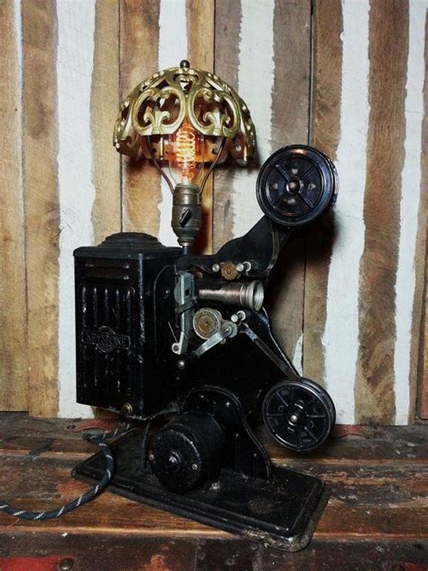One Of A Kind Vintage Keystone E743 Moviegraph Projector Upcycled Repurposed Steampunk Art Desk