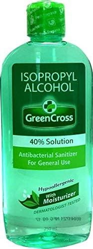 Greencross Green Cross Isopropyl Alcohol 40 Solution With Moisturizer