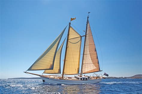 Classic Sailing Yacht Silver Spray Built By Scheepswerf Piet Smit — Yacht Charter And Superyacht