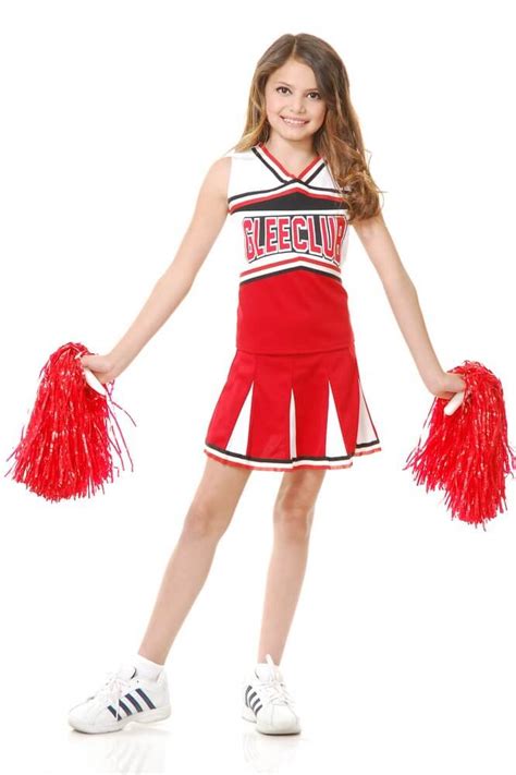 Childs Red Glee Club Cheerleader Costume Candy Apple Costumes